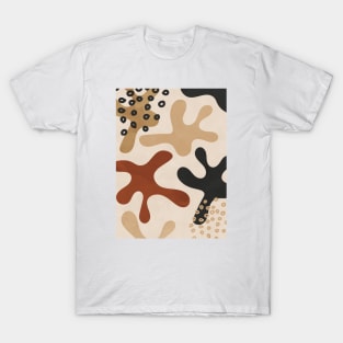 Organic Abstract Shapes 4 T-Shirt